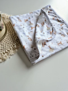 Manta recibidora *ELI* ♥ 100% algodón PIMA PREMIUM DOBLE - Cosita Linda - Bebés 