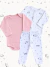 Conjunto 3 piezas Mininos Rosa vintage - comprar online