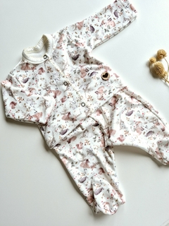 Conjunto PLUSH ♥ ZORROS ♥ saquito+ranita - Cosita Linda - Bebés 