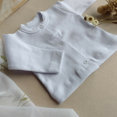 Saquito básico 100% algodón ♥ BLANCO - comprar online