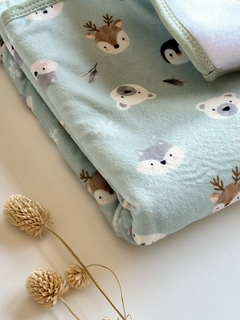Manta plush+polar *WINTER ACQUA* en internet