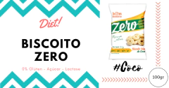 Bom Biscoito Coco Zero Açúcar, Glúten E Lactose 100g na internet