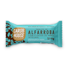 Alfarroba Com Flocos De Arroz Carob House 16x11g - comprar online