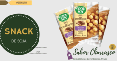 Snack de Soja Sabor Bacon - Hunger.Fit