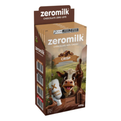 Chocolate Vegano Zeromilk Crisp 70g Tudo Zero Leite