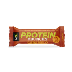 Barra De Proteína Vegana Bio2 Crunchy Bar Caramelo 9x50g - comprar online