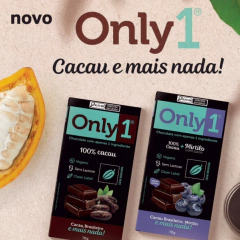 Chocolate Vegano 100% Cacau Puro Only1 70g - comprar online