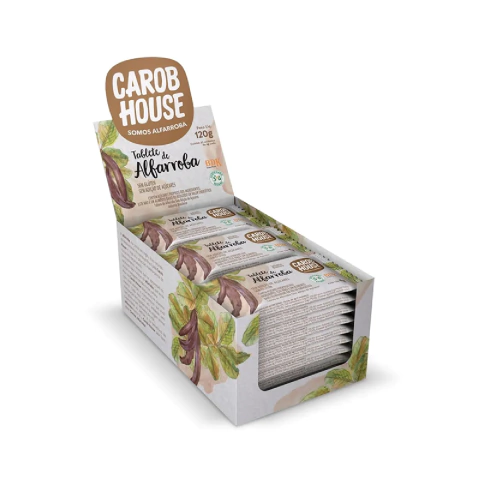 Tablete De Alfarroba 04g Carob House Com 30 Unid