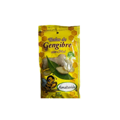 Kit Com 10 Pacotes Bala De Gengibre E Mel 40g Amatuvida - comprar online