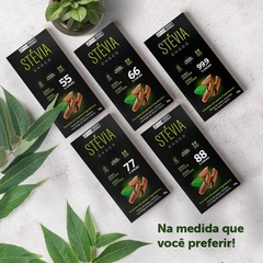 Chocolate Vegano 55% Cacau Adoçado Com Stévia 70g Dp 06 Un - comprar online