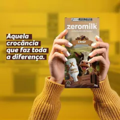 Kit Com 2 Caixas Chocolate Zeromilk Crisp 70g Tudo Zero Leite - comprar online