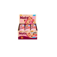 Barra Castanhas E Morango Nutsbar 25g Banana Brasil 12un