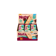 Barra Castanhas Coco E Choco Nutsbar 25g Banana Brasil 12un