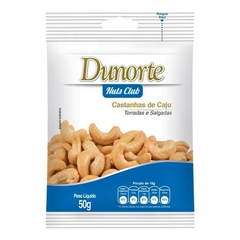 Kit Com 15un Castanha De Caju Torrada Com Sal Dunorte 50g