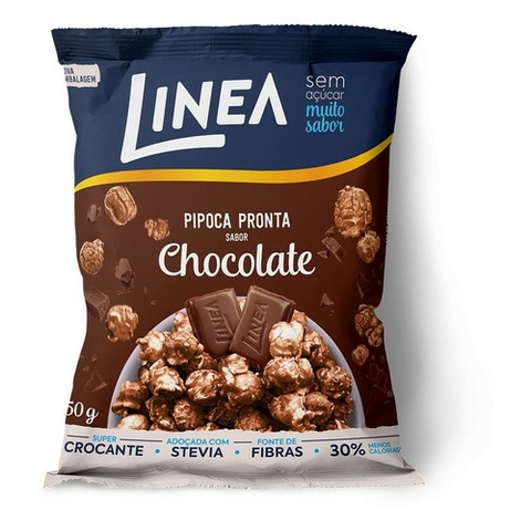 Kit 5 Und Pipoca Pronta Chocolate Zero 50g Linea