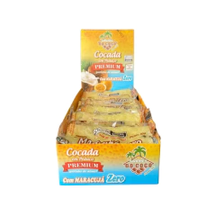 Cocada Com Maracujá Zero Sabores Do Coco 15x40g - comprar online
