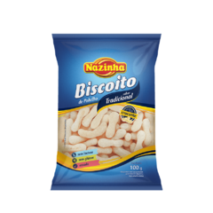 Biscoito de Polvilho Tradicional 100g Nazinha