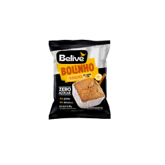 Bolinho Banana Canela e Chia Belive Zero Açúcar, Glúten e Lactose 10x40g - comprar online