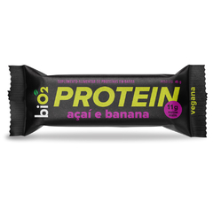 Bio2 Barra Protein Vegana Açaí Banana E Pasta De Amendoim 45g Cx 12 Unid - comprar online
