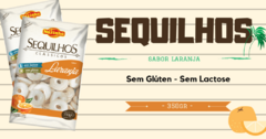 Sequilhos de Laranja 300g Nazinha - comprar online