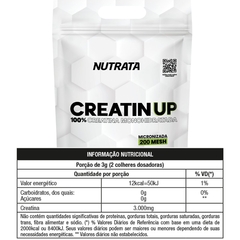 Creatina Monohidratada Pura 100% Nutrata Refil 300g - comprar online
