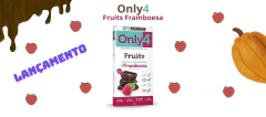 Chocolate Vegano 70% Cacau Framboesa Only4 70g na internet