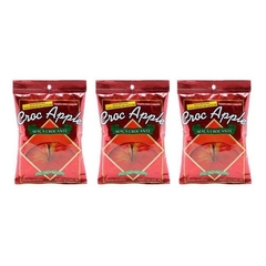 Kit 36un Maçã Crocante Zero Açúcar E Glúten Croc 40g