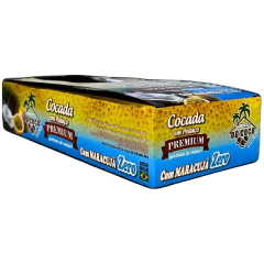 Cocada Com Maracujá Zero Sabores Do Coco 15x40g