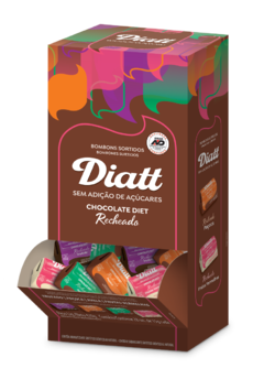 Bombons Sortidos Diet 15g Caixa 28 und Diatt - comprar online