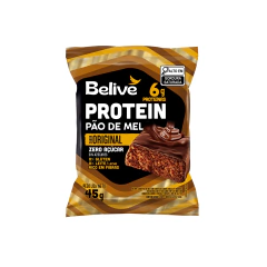 Pão De Mel Protein Zero Açúcar, Glúten e Lactose Belive 10x45g - comprar online