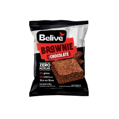 Brownie Chocolate Belive Zero Açúcar, Glúten E Lactose 10x40g - comprar online