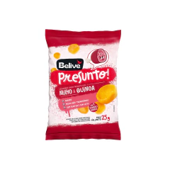 Salgadinho De Milho E Quinoa Presunto 25g Belive