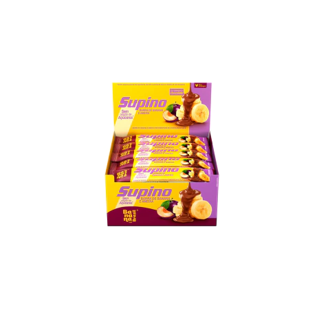 Barra De Frutas Supino Com Ameixa Zero Açúcar 20x24g