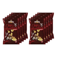 Chips De Mandioca Barbecue 50g Sertanitos - 5 Unidades