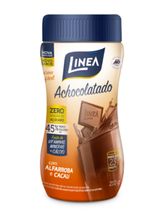 Achocolatado Cacau Com Alfarroba Sem Açúcar Linea 180g
