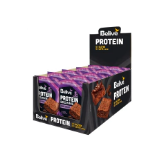Brownie Protein Double Chocolate Belive Sem Glúten Sem Lactose 10x40g