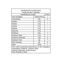 Kit 05 Bom Biscoito Nata Zero Açúcar, Glúten E Lactose 100g na internet