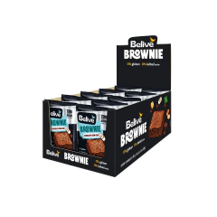 Brownie Chocolate E Coco Belive Zero Açúcar, Glúten e Lactose 10x40g