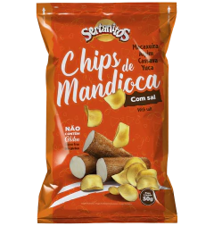 Chips de Mandioca Original 50g Sertanitos