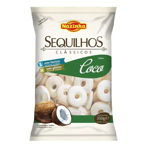 Sequilhos de Coco - 100gr Nazinha