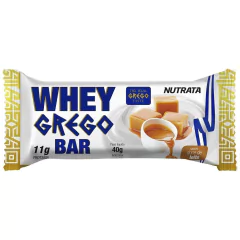 Barra De Proteína Whey Grego Doce De Leite 40g Com 12 Un - comprar online