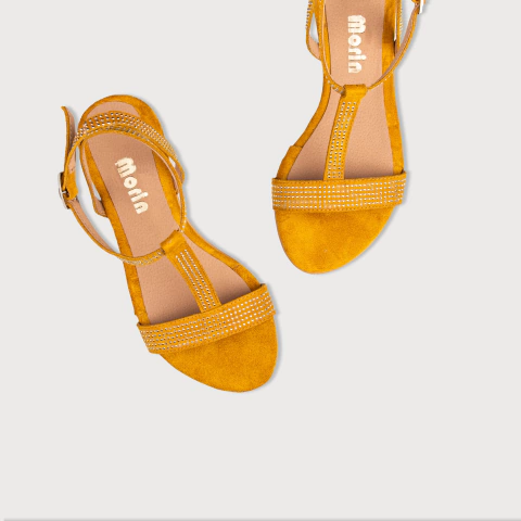 SANDALIA CHAKRA AMARILLO