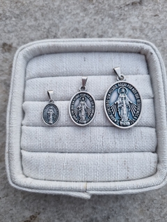 MEDALHA NOSSA SENHORA DAS GRAÇAS ENVELHECIDA - comprar online