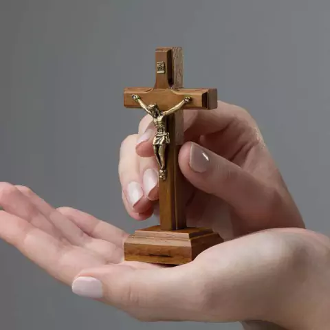 CRUCIFIXO DE MESA 9 CM