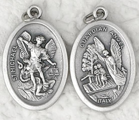 MEDALHA ITALIANA DE SÃO MIGUEL - comprar online