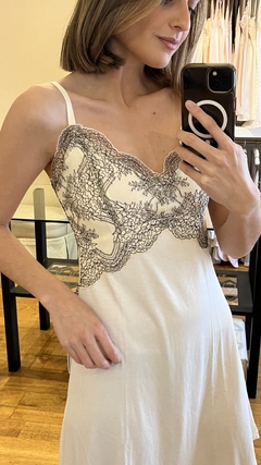 Camisón Carola algodon Corto - comprar online