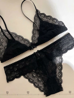 CONJUNTO OLIVIA FORRADO NEGRO