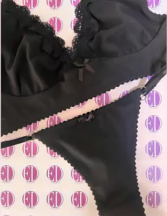 CONJUNTO EMA ALGODON CON TANGA