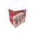 Cartões Presente 9x9 Papel Turma Natal Vermelho