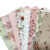 Kit com 5 Rolos de Fitas Plásticas + 200 Folhas de Papel de Seda Estampado